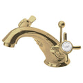 Elysian Luxury Brushed Brass Mono Basin Mixer Tap With Waste Traditional