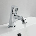 Commercial Mono Basin Mixer Chrome Contemporary 1 Tap Hole Non Concussive