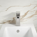 Aeres Mono Bidet Mixer Chrome Contemporary 1 Tap Hole Pop Up Waste