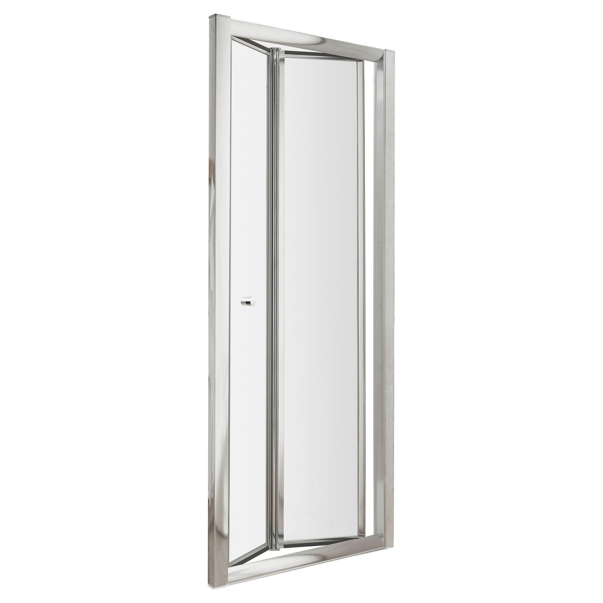 Lyra 1850 X 760mm Bi-folding Shower Door Chrome 4mm Glass