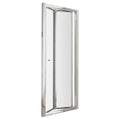Lyra 1850 X 800mm Bi-folding Shower Door Chrome 4mm Glass