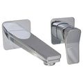 Axis Wall Mounted Lever Basin Mixer Tap Brass Chrome