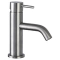 Bubly Stark Basin Mixer Tap Without Waste Stainless Steel Lever Deck Mounted