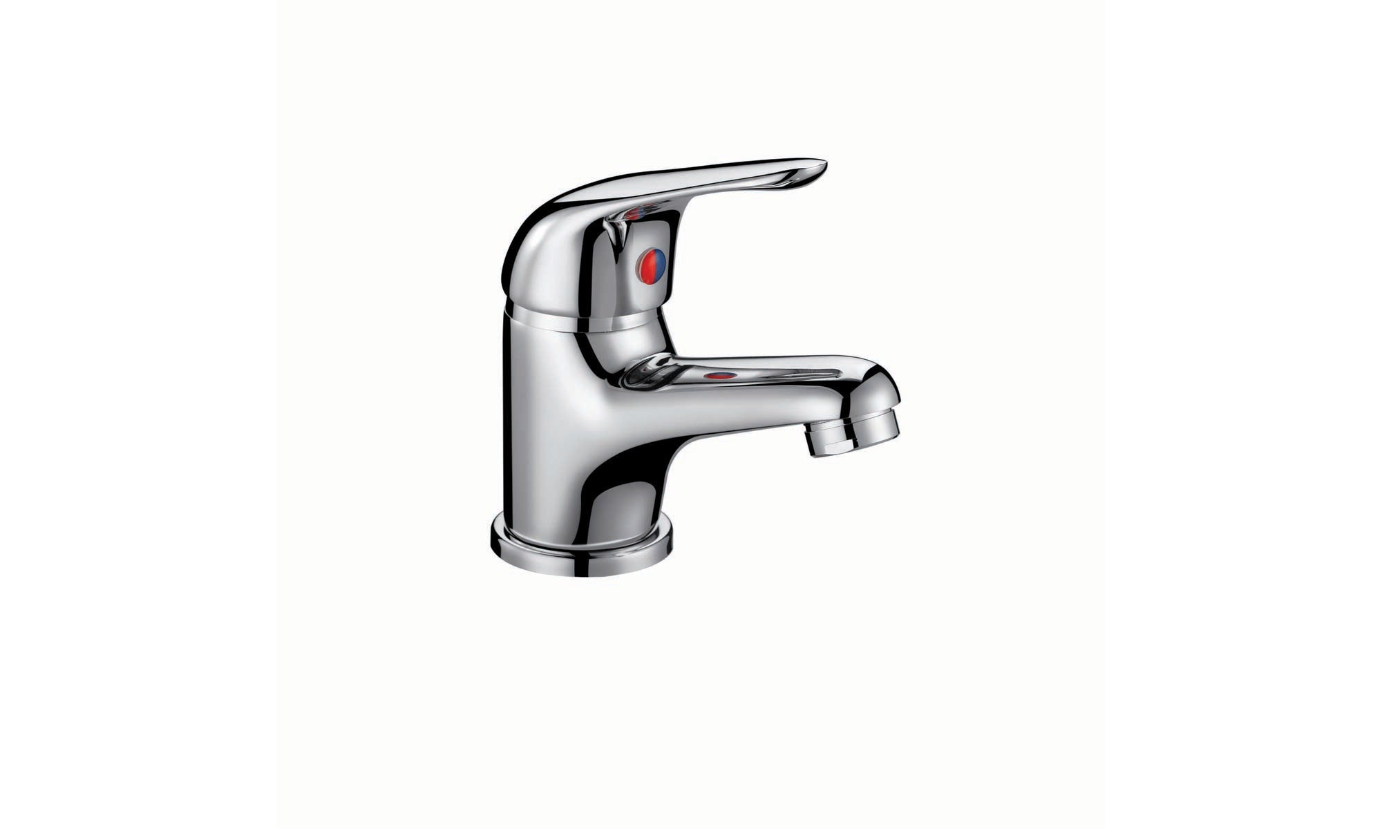 Mono Basin Mixer  Tap with Push Waste 35mm