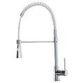 Tirare Kitchen Tap Deck Mounted Chrome Lever Swivel Spout Rinse Spray