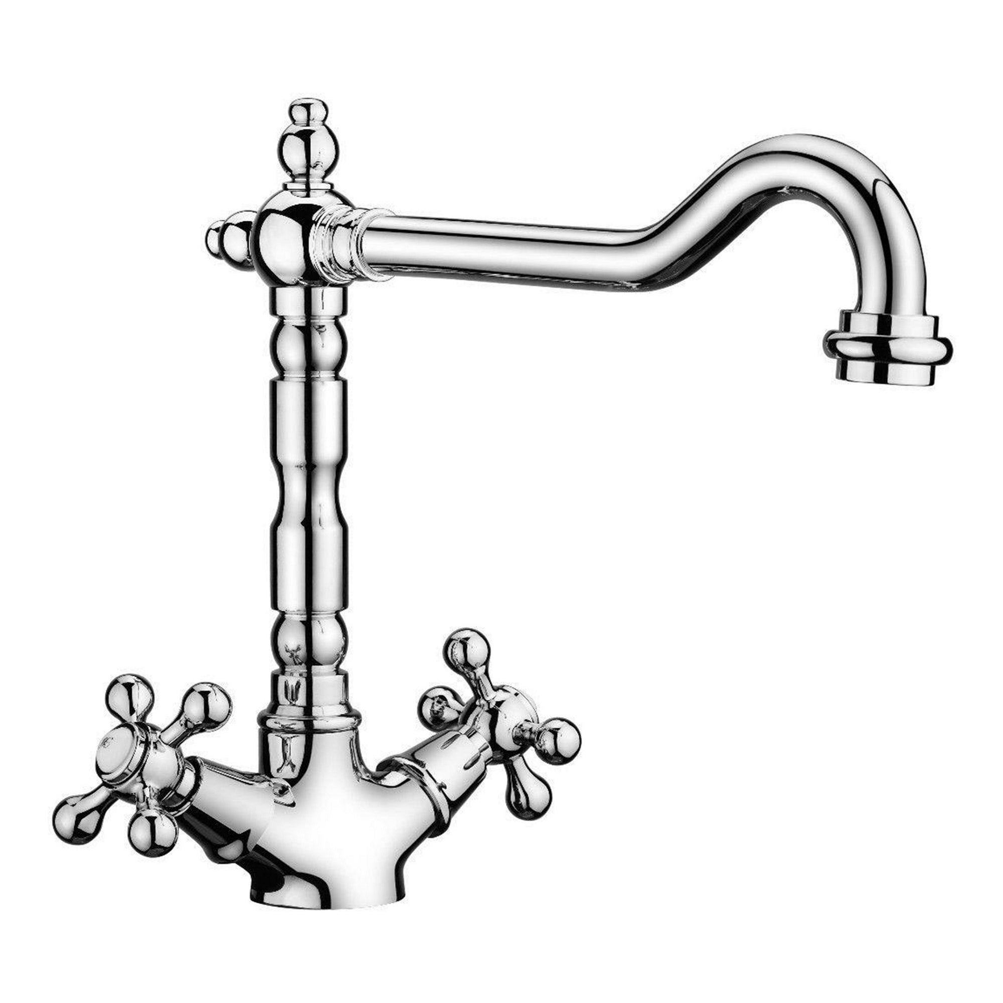 Bubly Bathrooms™ French Classic Kitchen Mixer Tap - Chrome