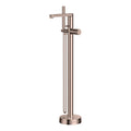 KOKO Freestanding Bath Shower Mixer Tap with Elegant Fluted Handles, Brushed Bronze