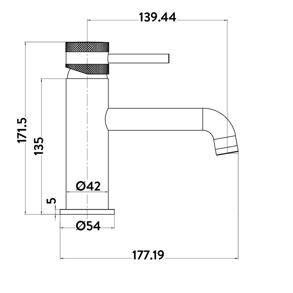 FNX Bathrooms Thermostatic Matt Black Shower, Basin Tap & Bath Filler Set with Waste