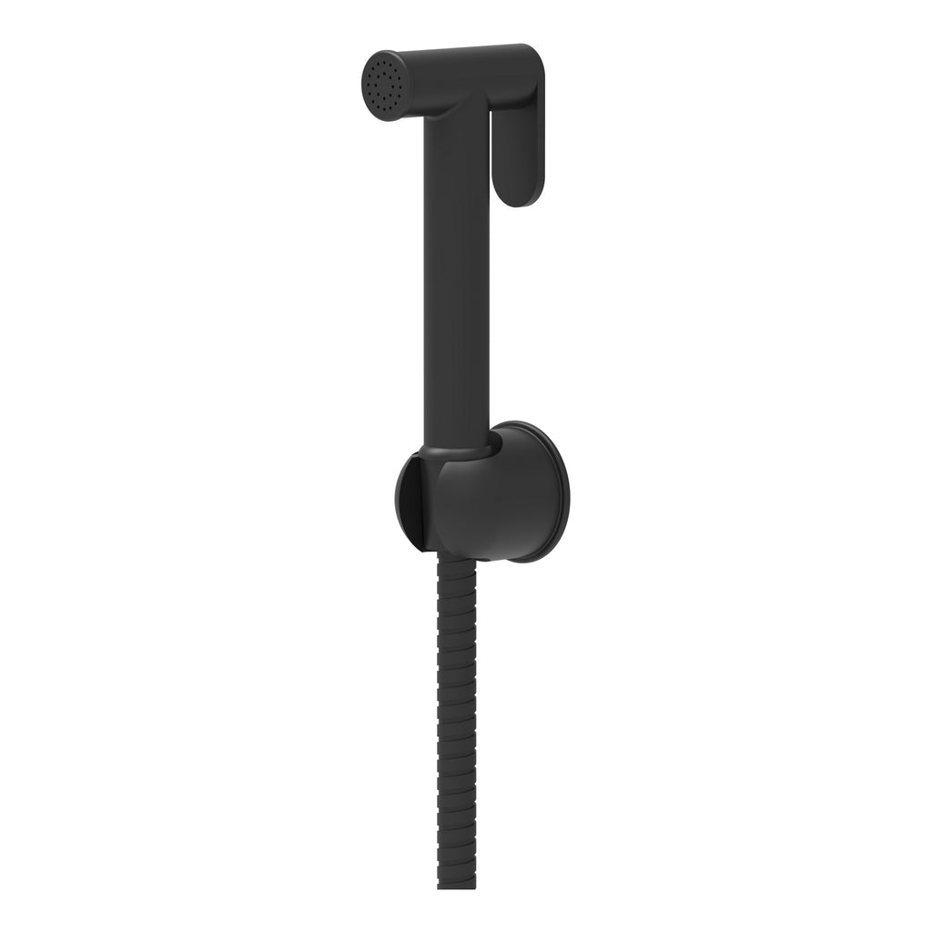 Matt Black Douche Bidet Spray Handset - Wall Mounted Shattaf for Modern Bathrooms