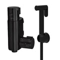 FNX Bathrooms Matt Black Thermostatic Bidet Douche Handset & Wall-Mounted Valve Set
