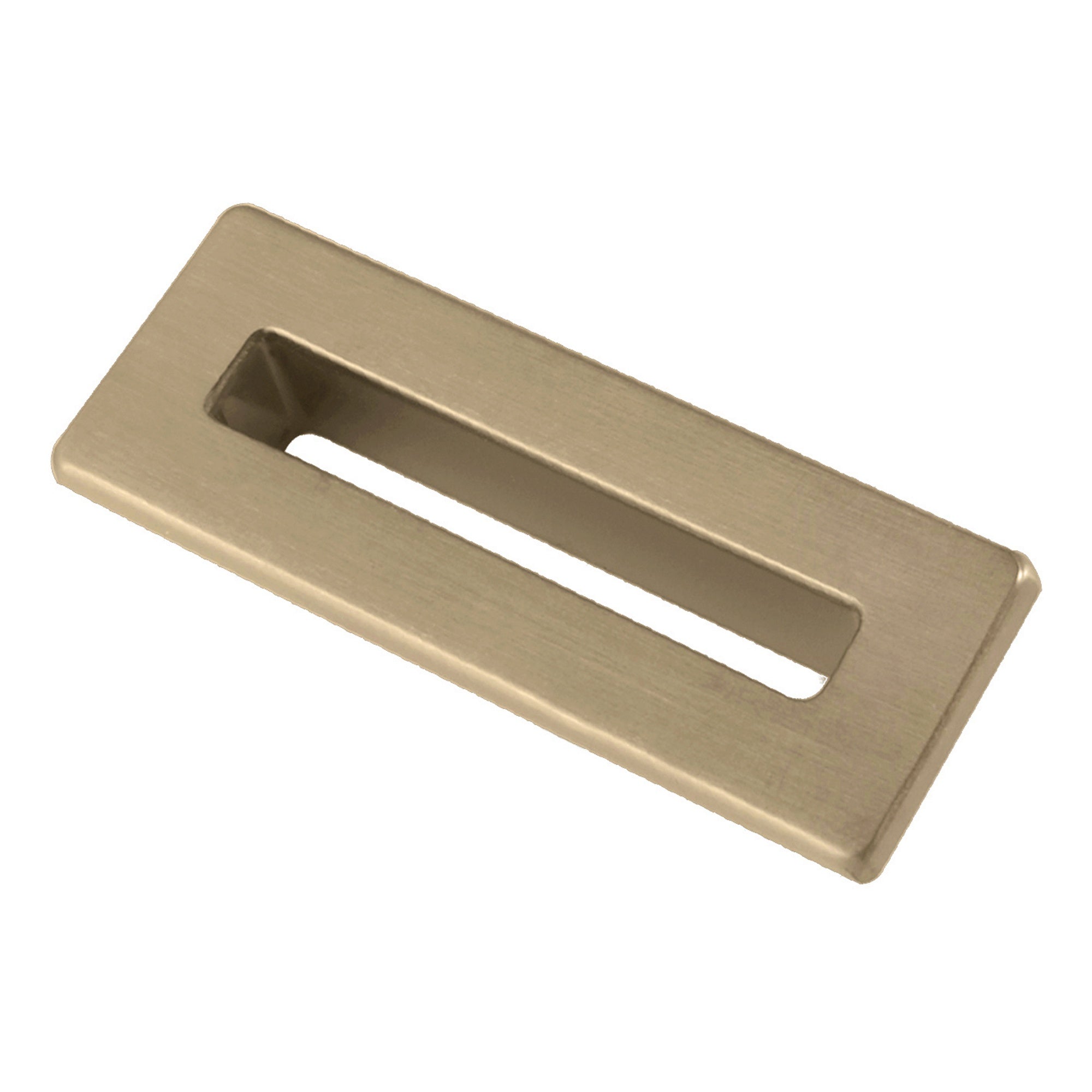 Brass Rectangle Overflow Insert Plastic Bathroom Basin Sink Hole Cover