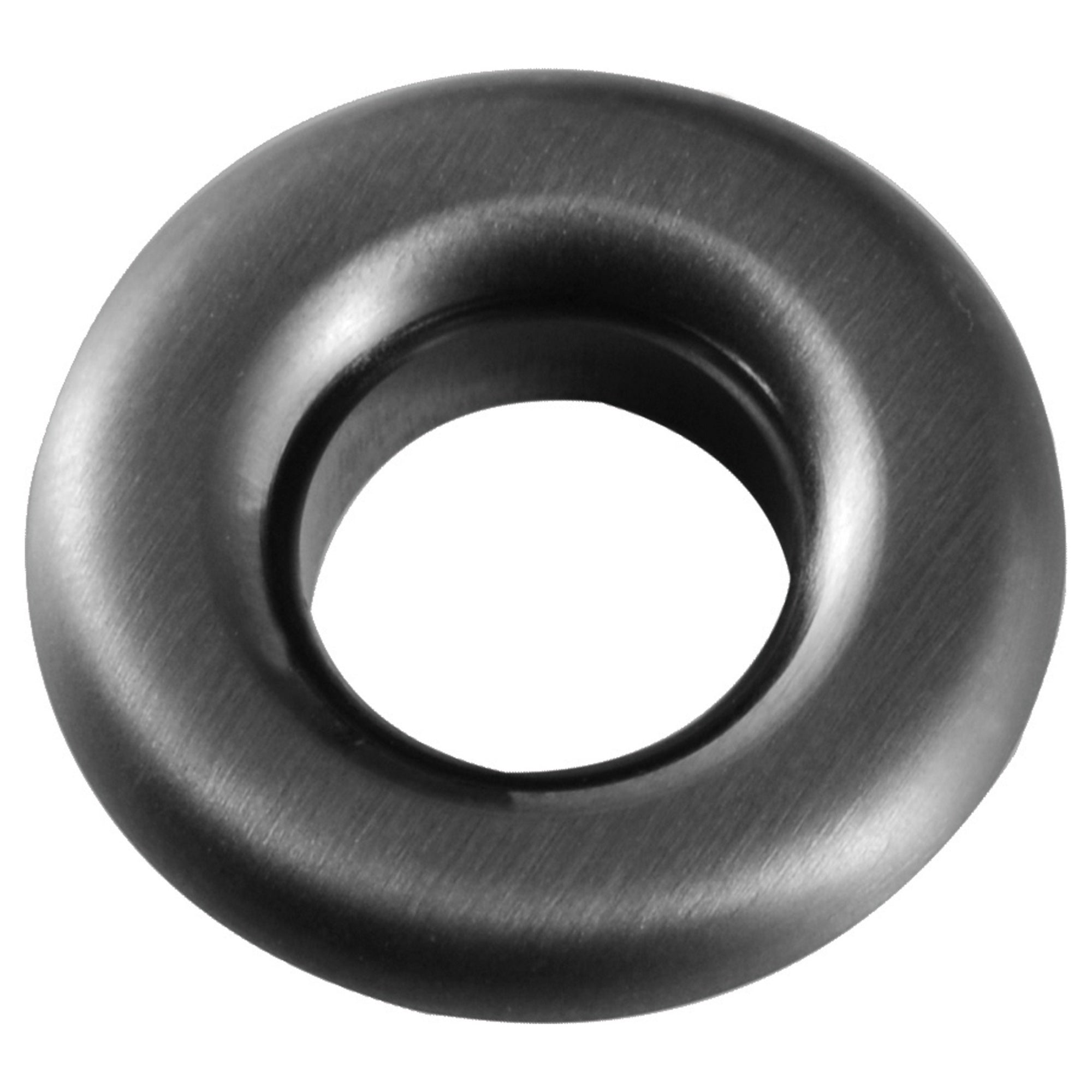 Round Basin Over Flow Gunmetal Steel Basin Mounted Cover