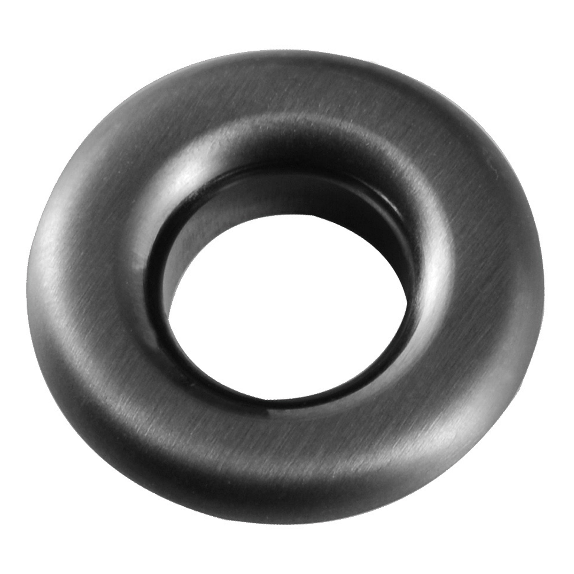 Round Basin Over Flow Gunmetal Steel Basin Mounted Cover