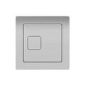 Square Concealed Toilet Cistern Button Dual Flush Chrome Cable Operated