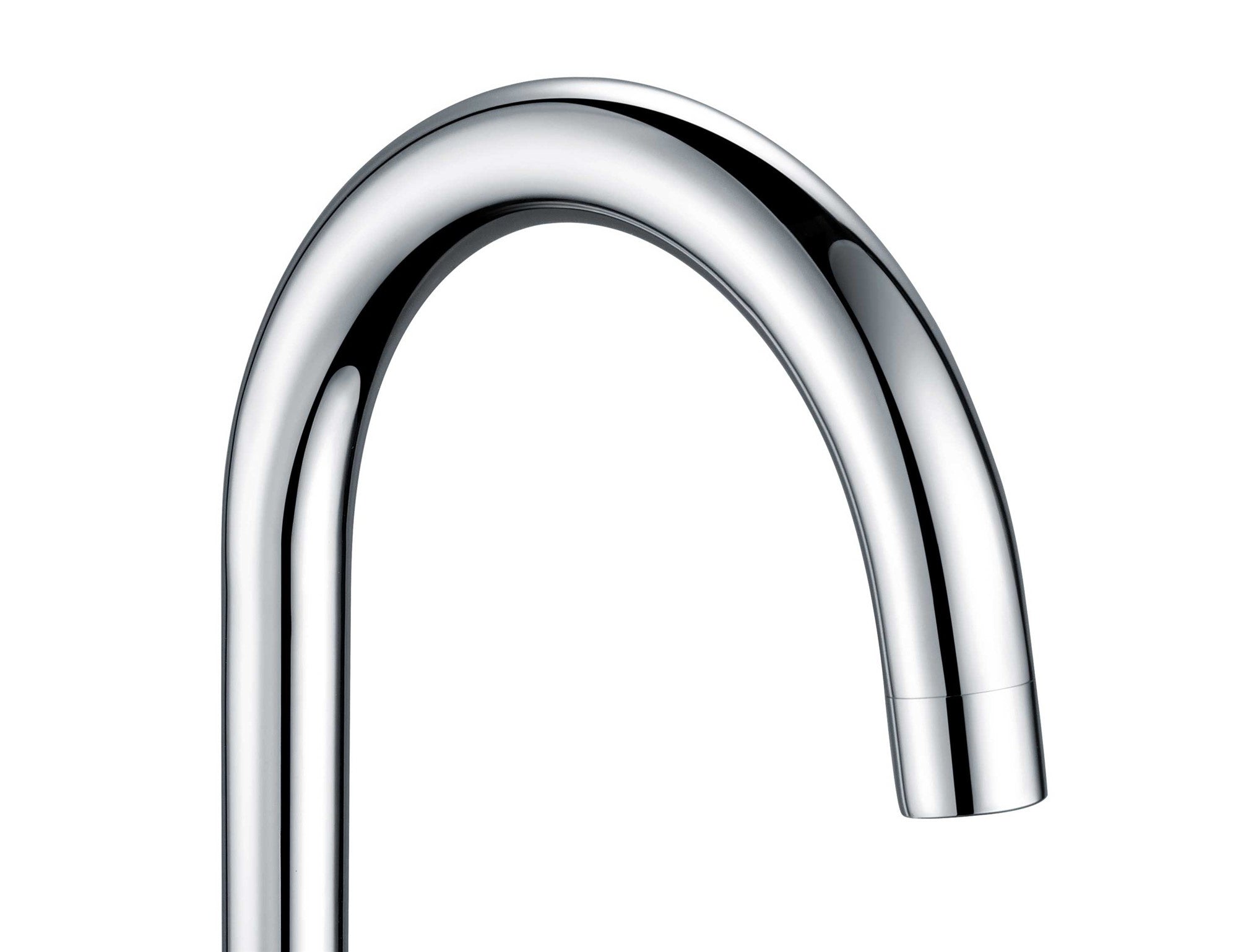 FNX Bathrooms Xavier Chrome Dual Lever Monobloc Kitchen Mixer Tap with Swivel Spout