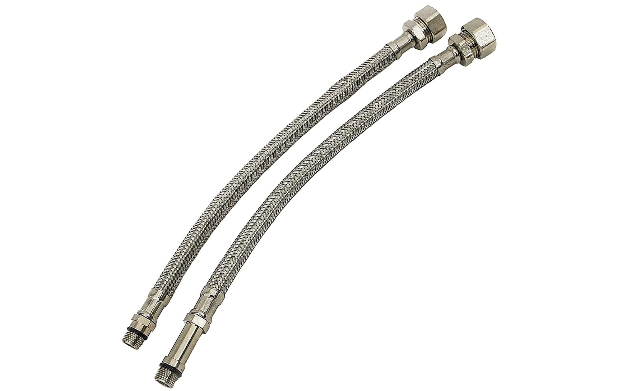 FNX Bathrooms Xavier Chrome Dual Lever Monobloc Kitchen Mixer Tap with Swivel Spout