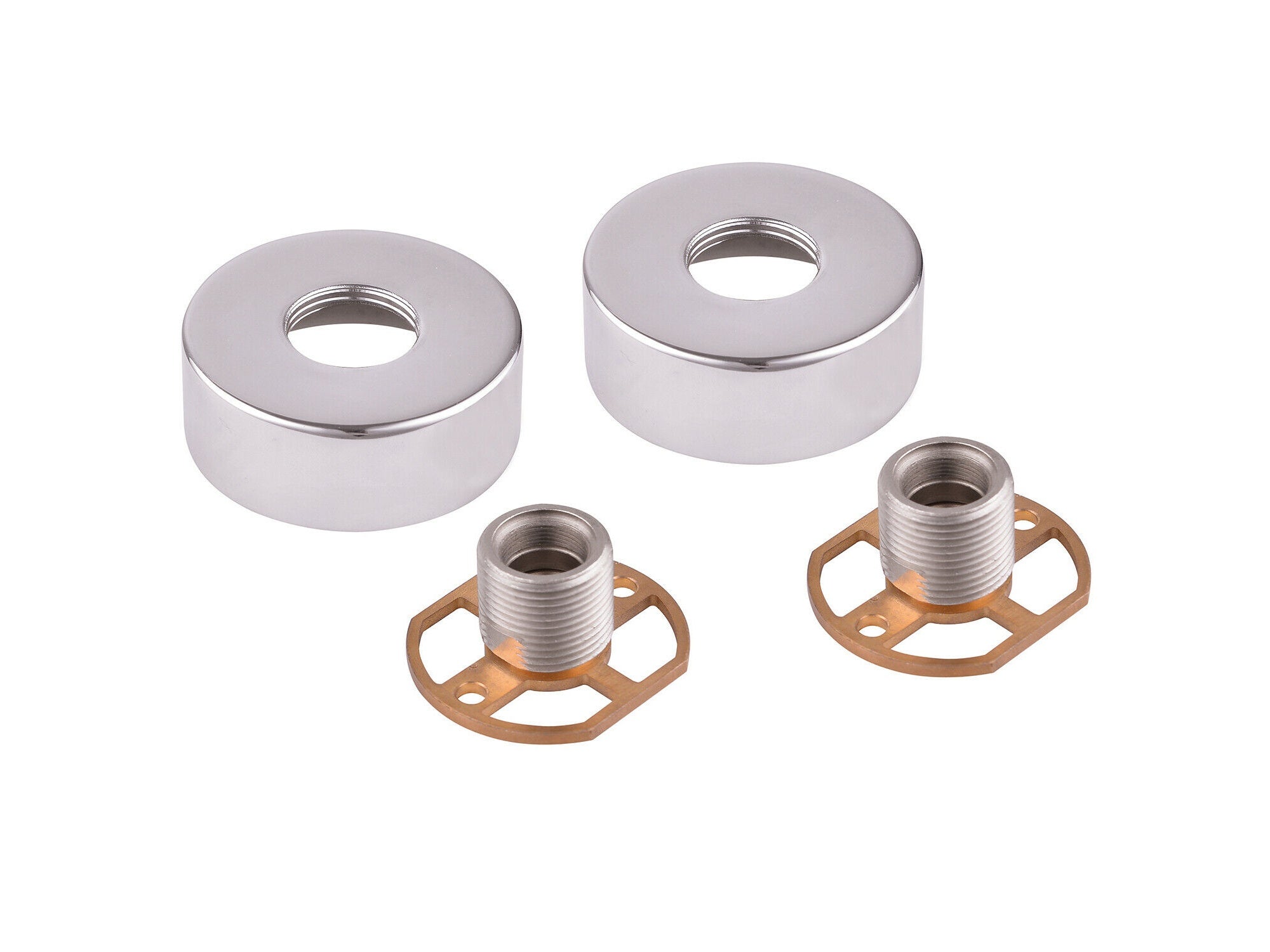 Round Bar Valve Easy Plumb Fixing Kit For Exposed Thermostatic Shower Valve Tap