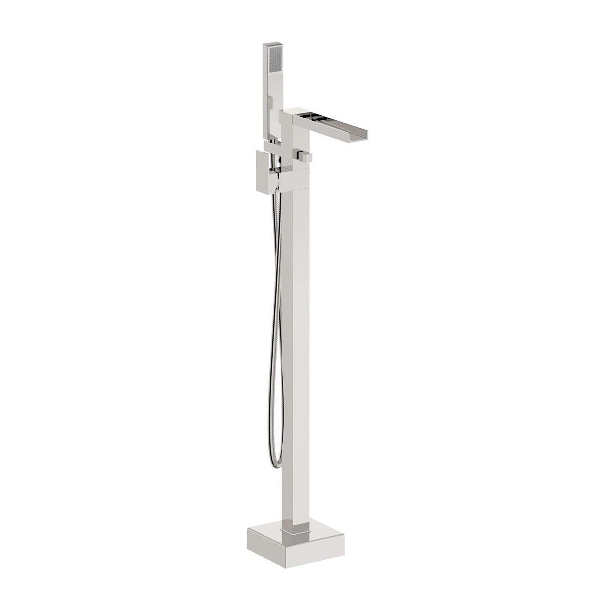 Chrome Waterfall Freestanding Bath Shower Mixer Tap