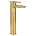 Altus High Riser Basin Mono Brushed Brass Basin Fixed