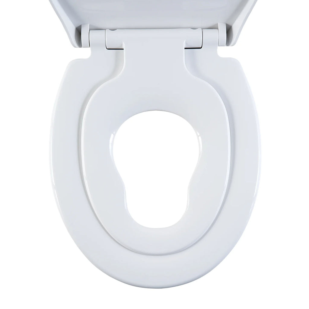 Aqua Family Toilet Seat with Integrated Child Seat - Soft Close, Quick Release & Easy Clean Thermoplastic