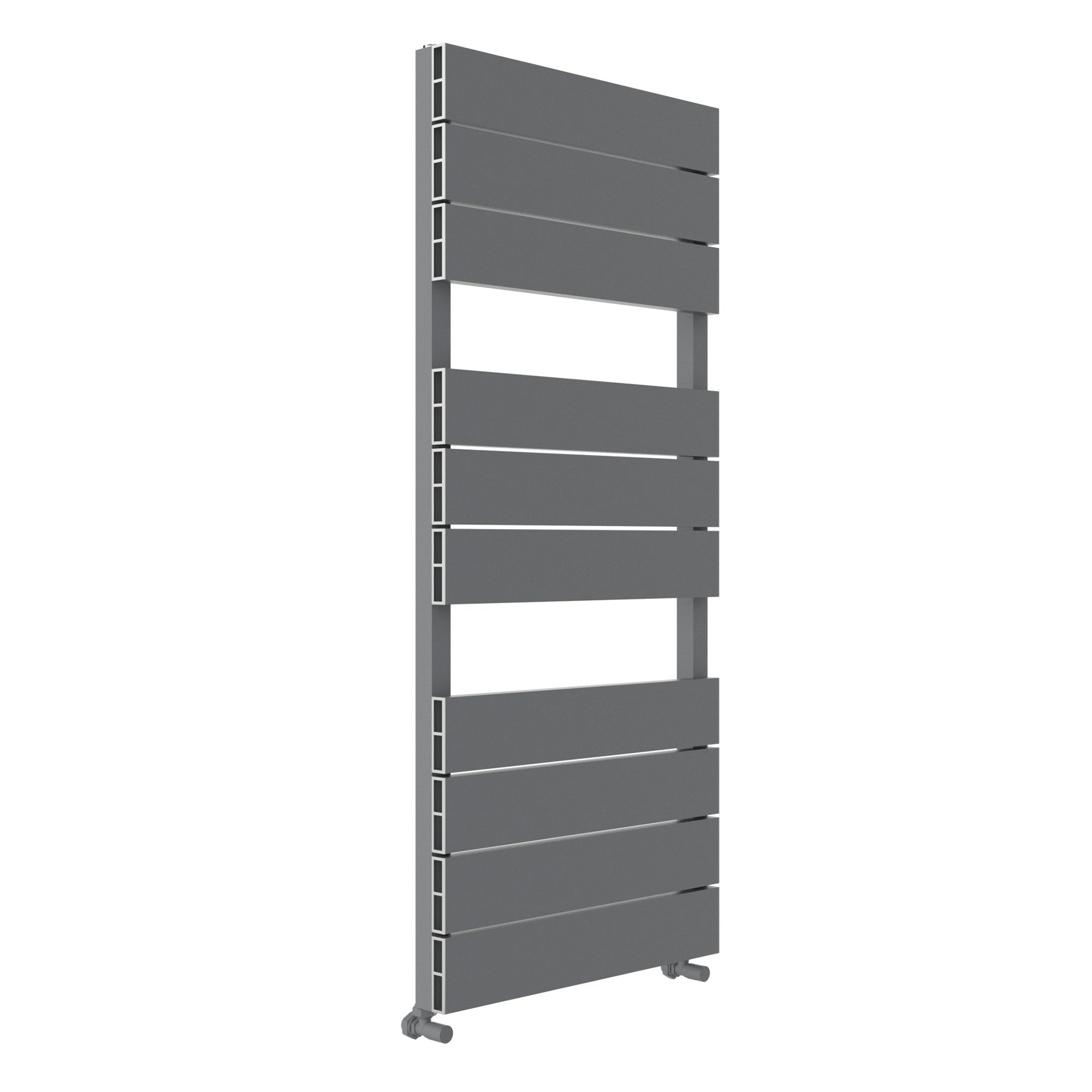 FNX Bathrooms Anthracite 500x1150mm Ladder Towel Radiator & Warmer - 2661 BTU