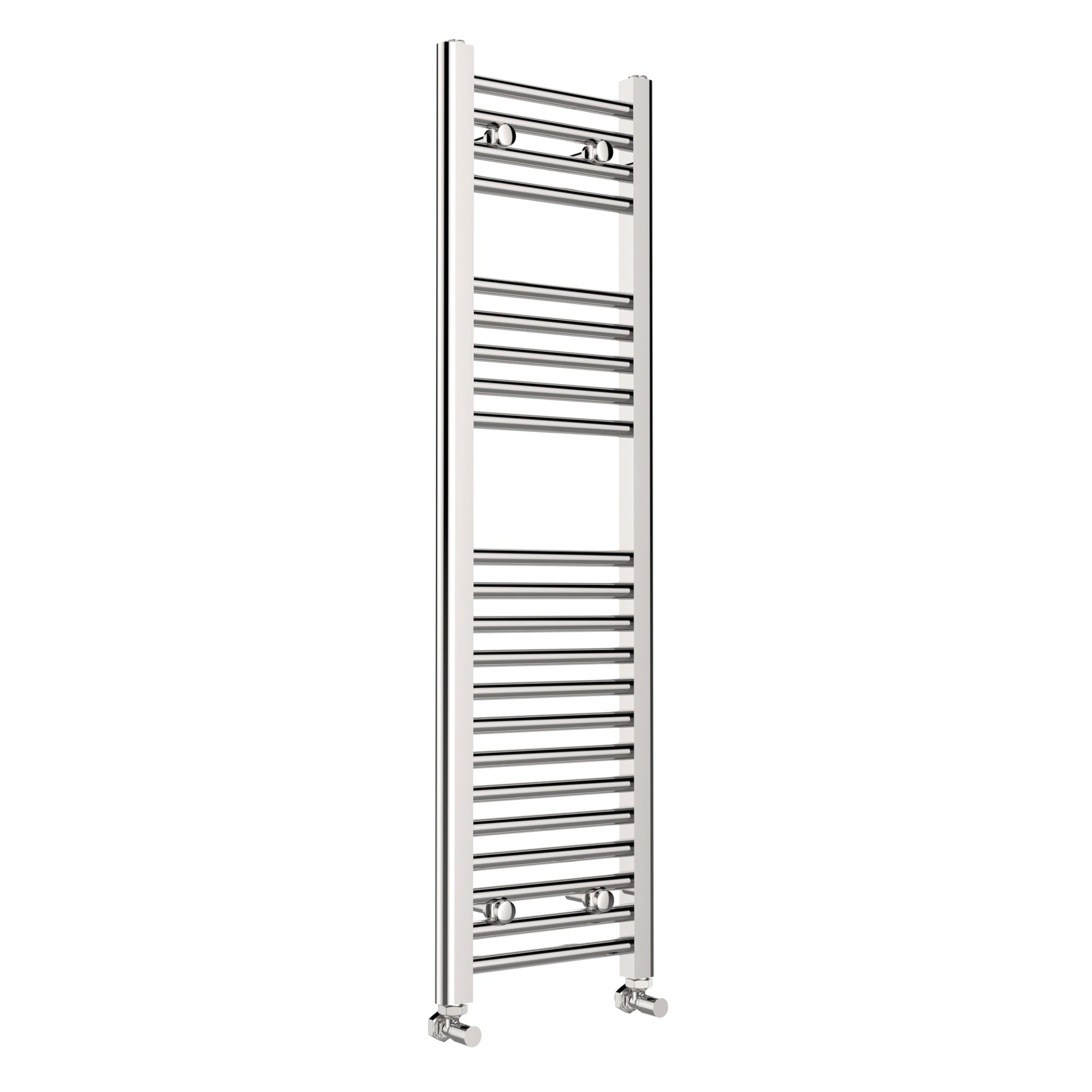 FNX Bathrooms Chrome 300x1120mm Heated Towel Ladder Rail for Bathrooms