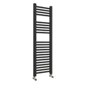FNX Bathrooms Anthracite 300x1120mm Modern Vertical Towel Radiator Ladder Rail