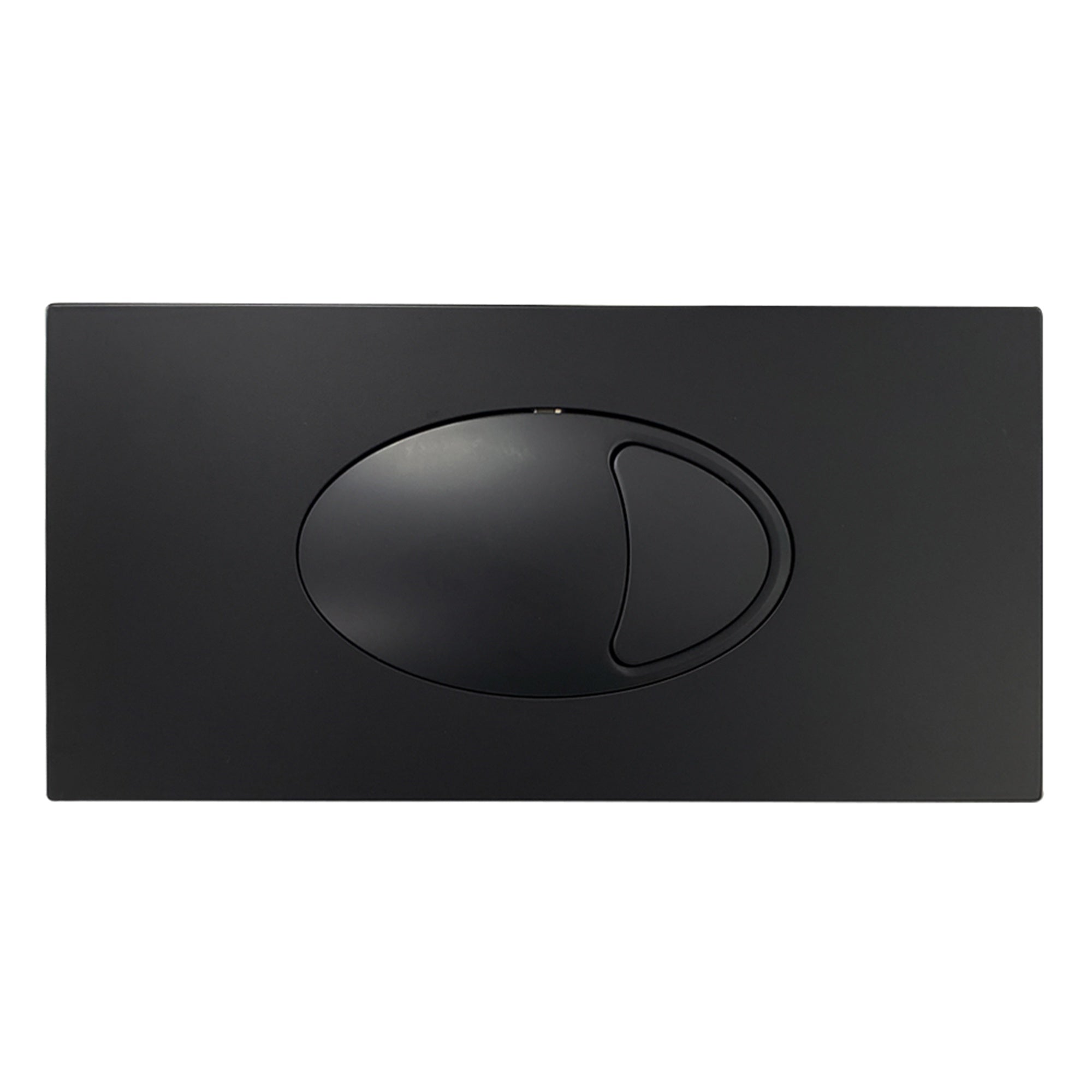 Bottom Entry Concealed Toilet Cistern WC with Matt Black Dual Flush Button Plate & WRAS Approved Internals