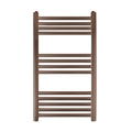 Luxury 800x400mm Brushed Bronze Heated Towel Rail Radiator for Bathrooms