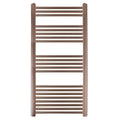 FNX Bathrooms 1200x600mm Designer Brushed Bronze Mild Steel Heated Towel Rail Radiator