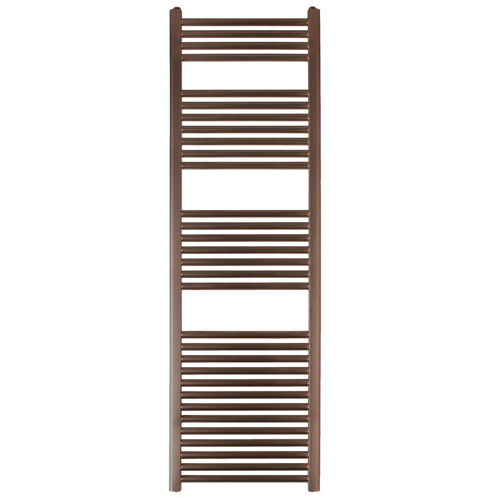 FNX Bathrooms VOS 1600x500mm Luxury Brushed Bronze Heated Towel Rail & Warmer