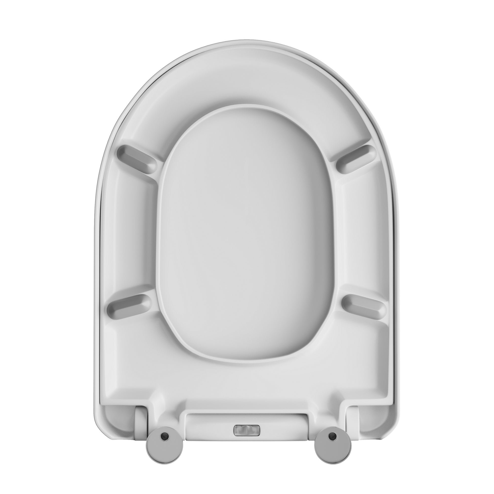 RAK Resort D-Shaped Soft Close Quick Release Wrap-Over Toilet Seat