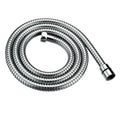 Stainless Steel Chrome 1.5m Metre Shower Bath Flexible Hose 8mm Standard Bore