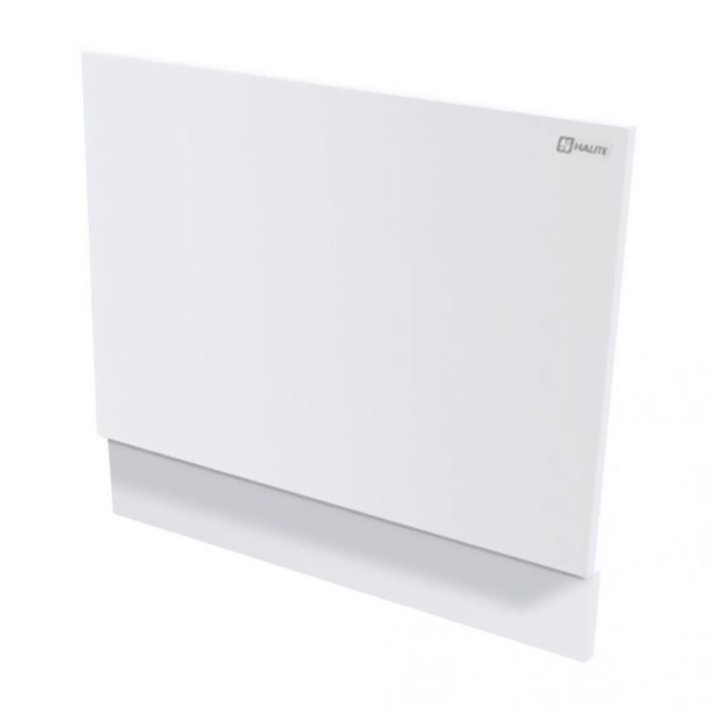 Halite Waterproof 700mm End Bath Panel and Plinth - Gloss White