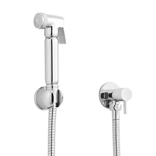Douche Spray Bidet Toilet Kit Shower Muslim Shattaf Bathroom Valve Set Chrome BW-0