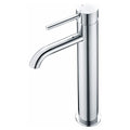 RAK Prima Tech Tall Polished Chrome Basin Mono Mixer Tap - Modern Solid Brass Design - 15-Year Guarantee