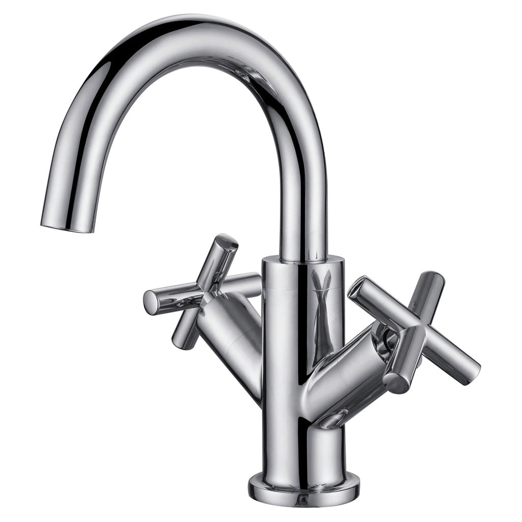 RAK Ella Modern Polished Chrome Basin Mixer Tap - Durable Solid Brass
