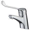 RAK Commercial Sequential Thermostatic Basin Mixer Tap - Polished Chrome, Solid Brass, Single Lever
