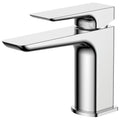 RAK Summit Polished Chrome Mini Basin Mixer Tap - Solid Brass, Single Lever, 15-Year Guarantee