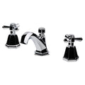 RAK Washington Traditional Polished Chrome 3-Hole Basin Mixer Tap with Pop-Up Waste