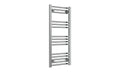 Reina Capo Flat Heated Designer Ladder Towel Rail - 1000 x 400 mm - Chrome