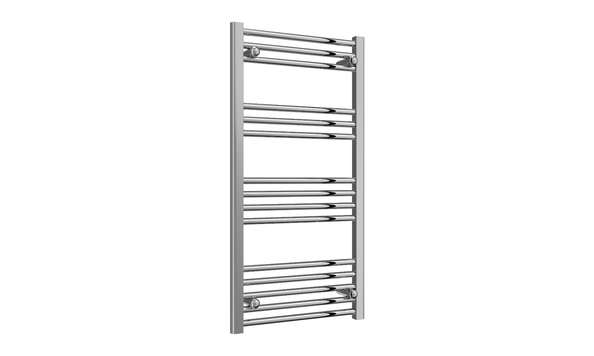 Reina Capo Flat Heated Designer Ladder Towel Rail - 1000 x 500 mm - Chrome