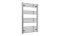 Reina Capo Flat Heated Designer Ladder Towel Rail - 1000 x 600 mm - Chrome