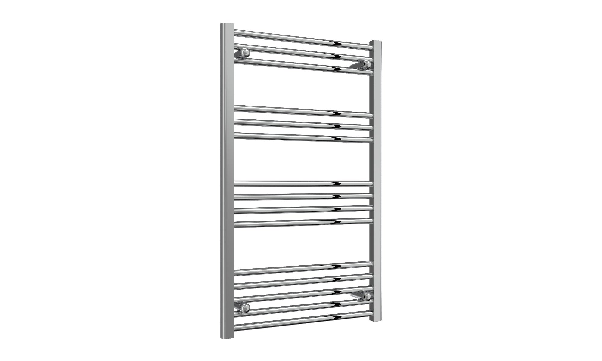 Reina Capo Flat Heated Designer Ladder Towel Rail - 1000 x 600 mm - Chrome