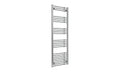 Reina Capo Flat Heated Designer Ladder Towel Rail - 1800 x 500 mm - Chrome