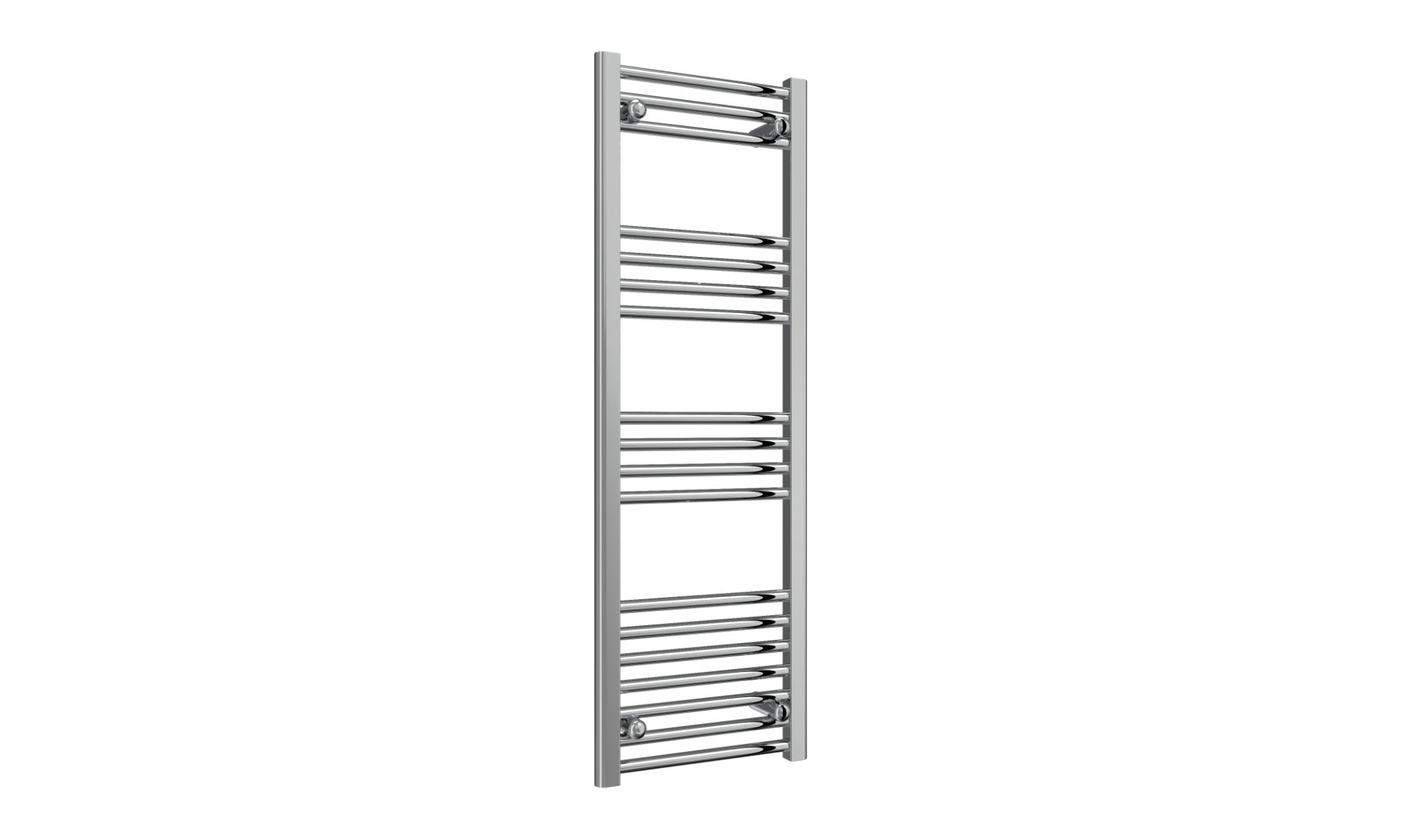 Reina Capo Flat Heated Designer Ladder Towel Rail - 1200 x 400 mm - Chrome