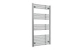 Reina Capo Flat Heated Designer Ladder Towel Rail - 1200 x 600 mm - Chrome