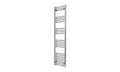 Reina Capo Flat Heated Designer Ladder Towel Rail - 1600 x 400 mm - Chrome