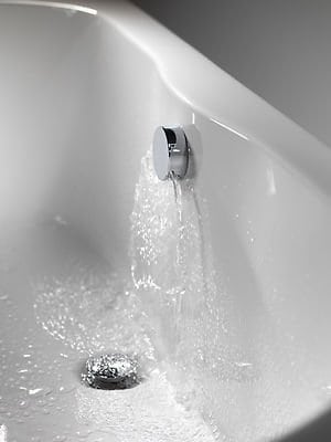 Round Overflow Bath Filler (Sanuex Type)-11134