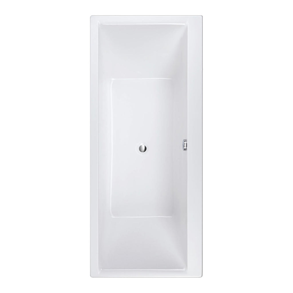 RAK Evolution Rectangular Double Ended Bath - 1750mm x 750mm - White